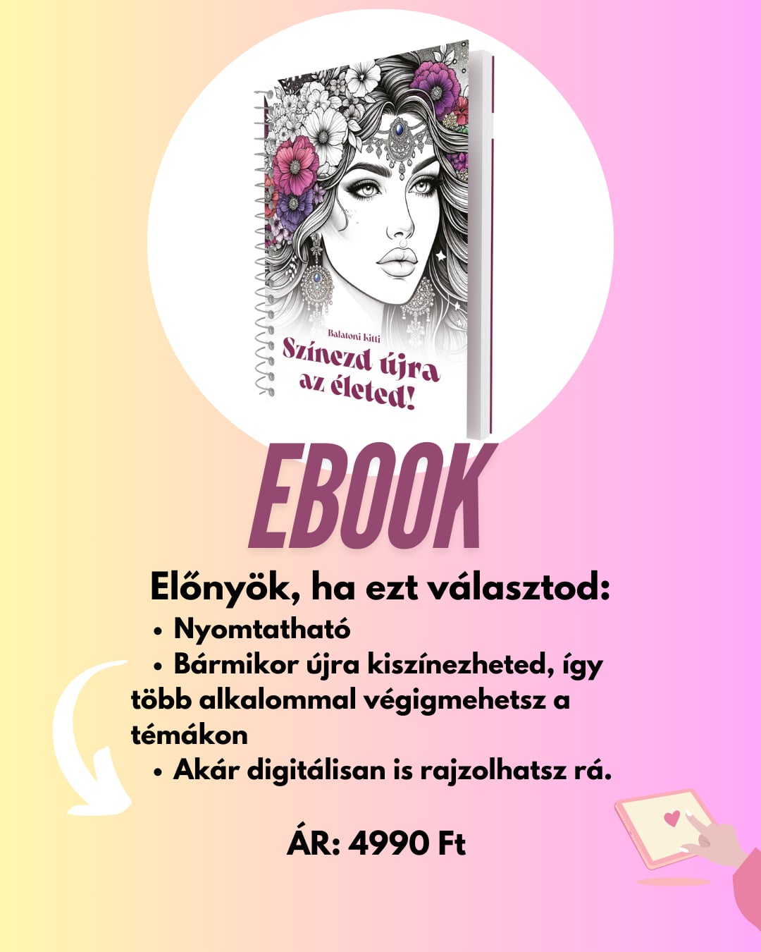 Színezd újra az életed e-book